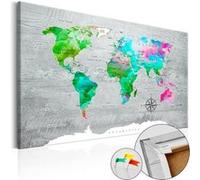 Tableau en liège Green Paradise-Taille L 120 x H 80 cm Multicolore G