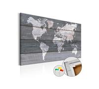 Tableau en liège Grey Earth-Taille L 120 x H 80 cm