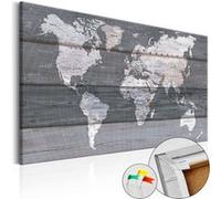 Tableau en liège Grey Earth-Taille L 120 x H 80 cm