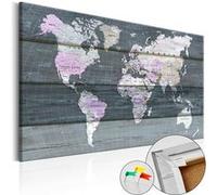 Tableau Non renseigné Tableau en liège Journey through the World-Taille L 90 x H 60 cm