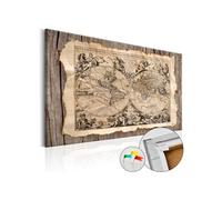Tableau en liège Map of the Past-Taille L 120 x H 80 cm Imprimé