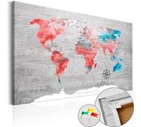 Tableau Non renseigné Tableau en liège Red Roam-Taille L 60 x H 40 cm