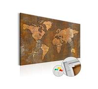 Tableau en liège Rusty World-Taille L 90 x H 60 cm Imprimé