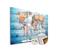 Tableau en liège Sapphire Travels-Taille L 60 x H 40 cm