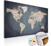 Tableau en liège Shades of Grey-Taille L 90 x H 60 cm Imprimé G