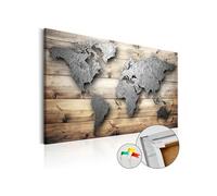 Tableau en liège Silver World-Taille L 60 x H 40 cm