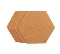 Tableau En Liège Tableau d'affichage en liège auto-adhésif, 10 pièces, panneau hexagonal for bricolage de Photos, tableaux muraux bureau, affichage messages