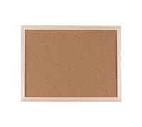 Tableau En Liège Tableau d'affichage mural suspendu en bois de liège, cadre tableau, notes for la maison, le bureau, boutique, l'école, arrière-plan Photo(Log colour A 2PCS)