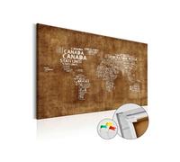 Tableau en liège The Lost Map (IT)-Taille L 90 x H 60 cm