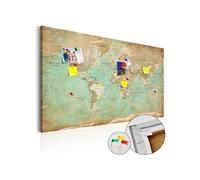 Tableau en liège Voyage céladon-Taille L 120 x H 80 cm