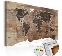 Tableau en liège Wooden Mosaic-Taille L 90 x H 60 cm Imprimé G