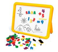 Tableau en mÃ©tal 2 faces Miniland Super Board Jaune 47x36 cm