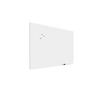 Tableau en verre Premium avec fixation aveugle - 60x90 cm - Blanc