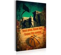 Tableau Enjoy the game-Taille L 40 x H 60 cm Imprimé G