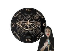 Tableau esprit divination, planches métaphysiques avec lettres, planchette messagère en bois, jeu de société Ouija Divination Cartomancie pour débutants et amis