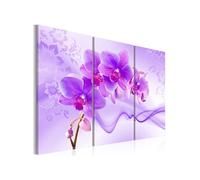 Tableau Ethereal orchid violet-Taille L 60 x H 40 cm