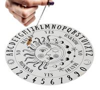 Tableau étoile en bois | Tableau à message métaphysique pour la divination, message métaphysique en bois pour la méditation