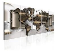 Tableau Exclusive Map-Taille L 200 x H 80 cm Imprimé G