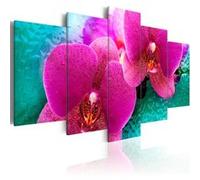 Tableau Exotic orchids-Taille L 100 x H 50 cm Imprimé G