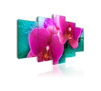 Tableau Exotic orchids-Taille L 200 x H 100 cm Imprimé G
