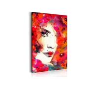 Tableau Femme dans les coquelicots-Taille L 40 x H 60 cm