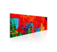 Tableau Fiery Fantasy-Taille L 135 x H 45 cm