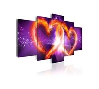 Tableau Flames of love-Taille L 200 x H 100 cm