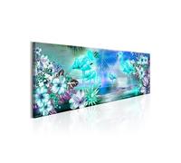 Tableau Flamingoes by Night-Taille L 135 x H 45 cm