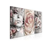 Tableau - Floral Smile (3 Parts) - 120x60 Artgeist (3804) G