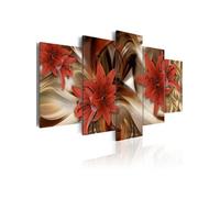 Tableau Flower Nebula-Taille L 100 x H 50 cm