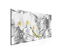 Tableau Flowering (1 Part) Narrow Silver-Taille L 135 x H 45 cm Multicolore G