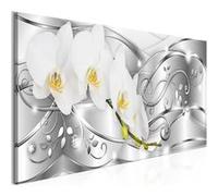 Tableau Flowering (1 Part) Narrow Silver-Taille L 150 x H 50 cm Imprimé G