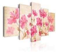 Tableau Flowers in Pink-Taille L 100 x H 50 cm Imprimé G