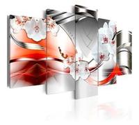 Tableau Flowers of future II-Taille L 200 x H 100 cm Imprimé