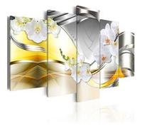 Tableau Flowers of future-Taille L 200 x H 100 cm Imprimé