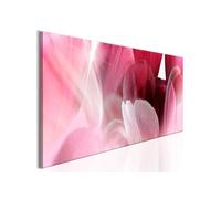 Tableau Flowers: Pink Tulips-Taille L 150 x H 50 cm Imprimé G