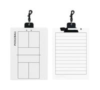 Tableau Football Tactique Entraîneur Board, Planche Tactique Effaçable, Sports Optionnels : Badminton, Baseball, Volley-ball, Football, Basket-ball, Tennis, Pickleball(Pickleball)