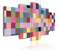 Tableau Gallery of colors-Taille L 200 x H 100 cm Imprimé