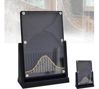 Tableau Galton, Modèle De Distribution Normale 12 × 18 Cm En Acrylique, Démonstration De Probabilités En Laboratoire De Physique, Jouet De Bureau For Les Éducateurs Et Les Étudiants