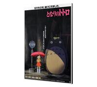 Tableau Ghibli Totoro Affiche rétro