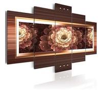 Tableau Gold gerbera-Taille L 100 x H 50 cm Imprimé G