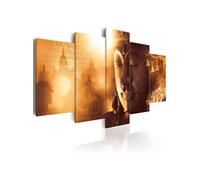 Tableau Gold Orient-Taille L 100 x H 50 cm Imprimé