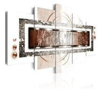 Tableau Golden Blizzard-Taille L 200 x H 100 cm Imprimé G