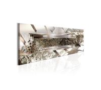 Tableau Golden Border-Taille L 120 x H 40 cm