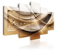 Tableau Golden Frame-Taille L 200 x H 100 cm Imprimé G