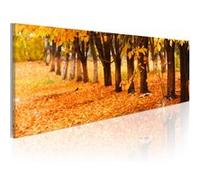 Tableau Golden leaves-Taille L 120 x H 40 cm Imprimé G