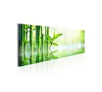 Tableau Green Bamboo-Taille L 120 x H 40 cm