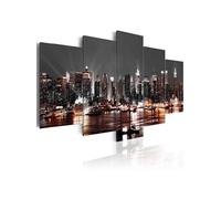Tableau Grey city-Taille L 200 x H 100 cm Imprimé G