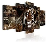 Tableau Guard of the Jungle-Taille L 100 x H 50 cm