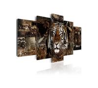 Tableau Guard of the Jungle-Taille L 200 x H 100 cm